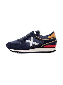 Zapatillas Munich Nou 91 Azul Marino Hombre