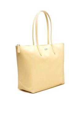 Bolso Lacoste Shopper Amarillo para Mujer