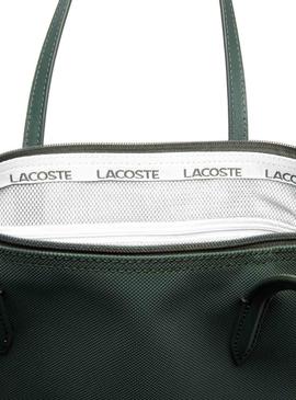 Bolso Lacoste Tote Verde para Mujer