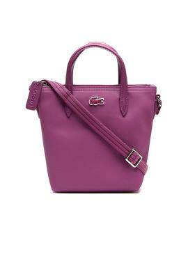 Bolso Lacoste Petit Pique Morado para Mujer