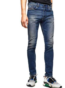 Pantalon Vaquero Diesel Tepphar Azul para Hombre