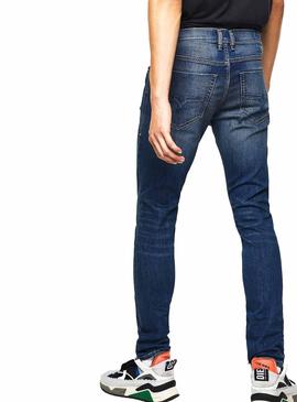 Pantalon Vaquero Diesel Tepphar Azul para Hombre