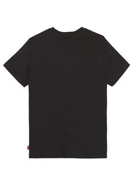 Camiseta Levis Hero Negro Para Niño