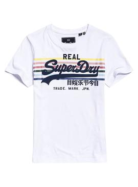 Camiseta Superdry Rodeo Blanco para Mujer