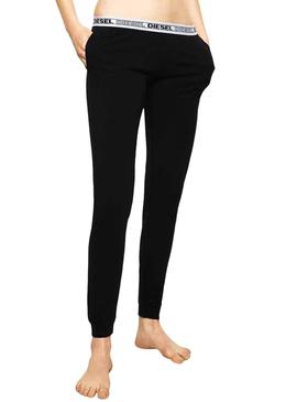 Pantalones Diesel Baby Negro para Mujer