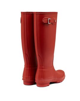 Bota Hunter Original Tall Rojo Mate para Mujer