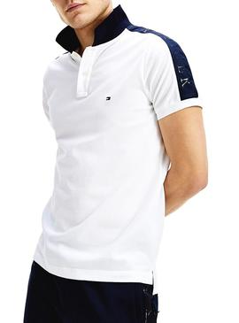 Polo Paneled Blanco para