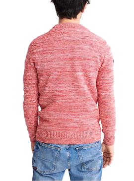 Jersey Superdry Keystone Rojo para Hombre