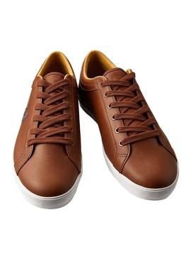 Zapatilla Fred Perry Baseline Marron para Hombre