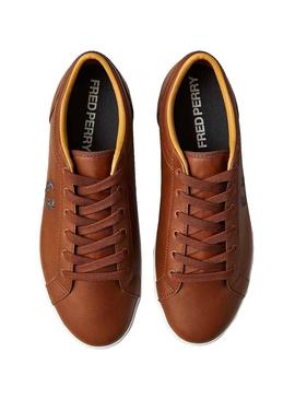 Zapatilla Fred Perry Baseline Marron para Hombre