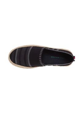 Alpargatas Tommy Hilfiger Knitted Negro Hombre