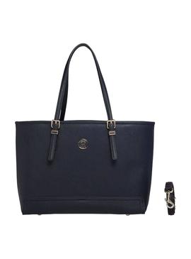 Bolso Tommy Hilfiger Honey Azul Marino para Mujer