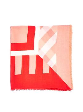 Fular Tommy Hilfiger Island Coral para Mujer