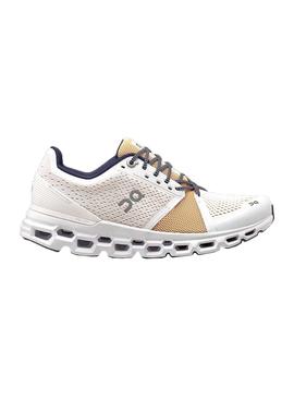 Zapatillas On Running Cloudstratus White Mujer