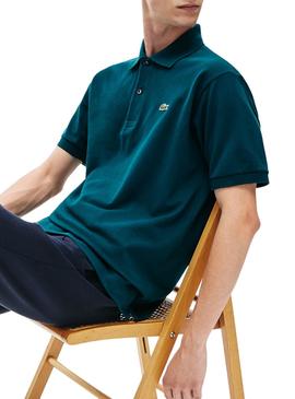 Polo Lacoste Classic Verde para Homre