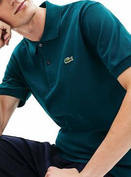 Polo Lacoste Classic Verde para Homre