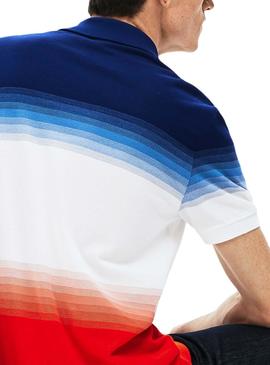 Polo Lacoste Degrade Multi para Hombre