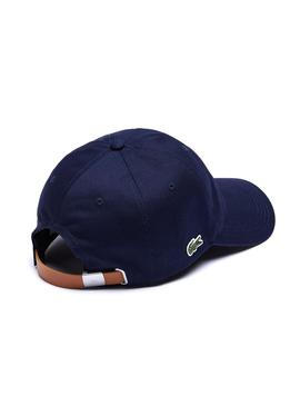 Gorra Lacoste Sarga Azul Marino para Hombre