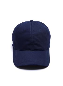 Gorra Lacoste Sarga Azul Marino para Hombre