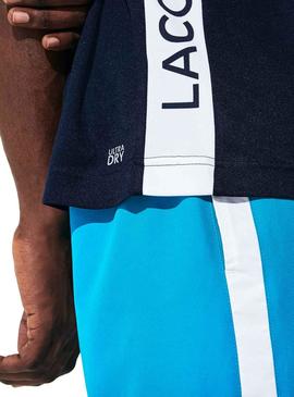 Camiseta Lacoste Train Azul Marino para Hombre
