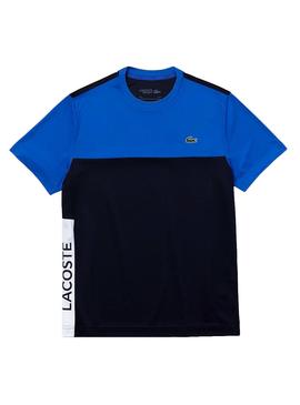 Camsieta Lacoste Train Azul Marino para Hombre