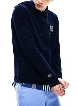 Sudadera Lacoste 1927 Azul Marino para Hombre