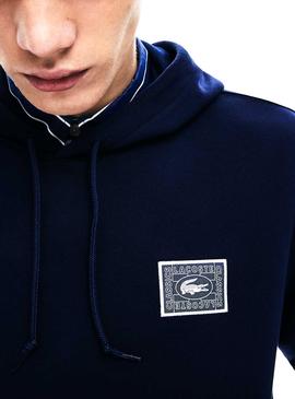 Sudadera Lacoste 1927 Azul Marino para Hombre