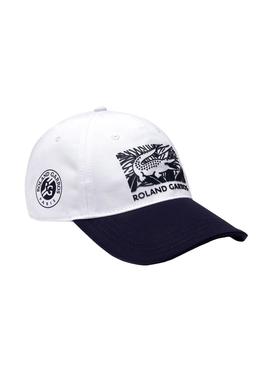 Gorra Lacoste Roland Garros Blanco para Hombre