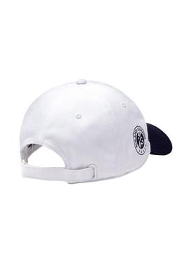 Gorra Lacoste Roland Garros Blanco para Hombre