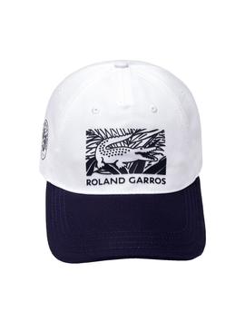 Gorra Lacoste Roland Garros Blanco para Hombre
