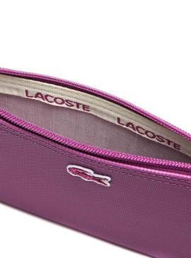 Cartera Lacoste Clutch Rosa para Mujer