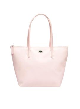Bolso Lacoste Tote Rosa para Mujer