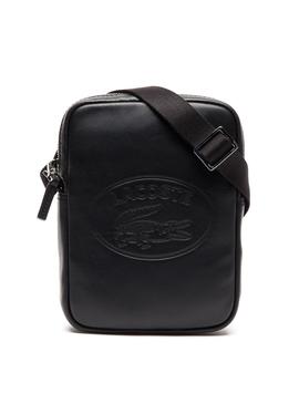 Bandolera Lacoste Round Negro para Hombre