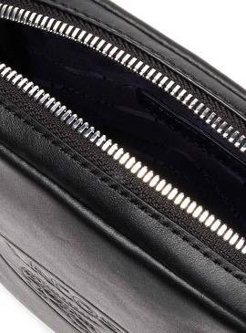 Bandolera Lacoste Round Negro para Hombre