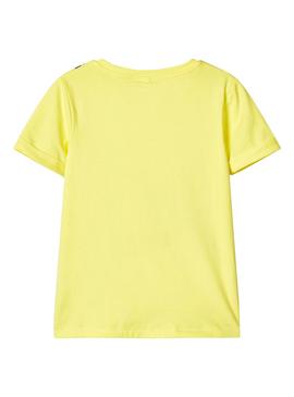 Camiseta Name It Fakko Amarillo para Niño