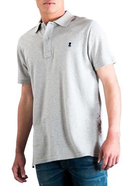 Polo El Pulpo Logo Gris Para Hombre
