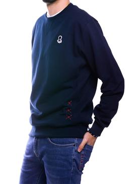 Sudadera El Pulpo Bordado Marino Para Hombre