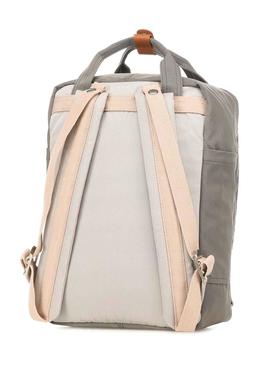 Mochila Doughnut Macaroon 14 Taupe Hombre y Mujer