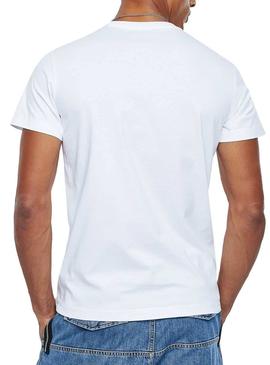 Camiseta Diesel Industry Blanco para Hombre