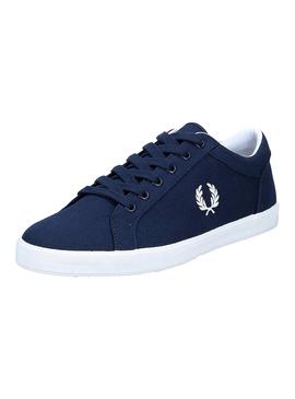 Zapatillas Fred Perry Baseline Azul Marino Hombre