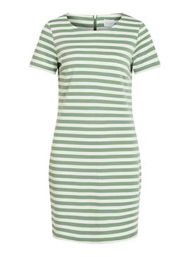 Vestido Vila Tinny Verde para Mujer