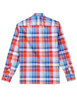 Camisa North Sails Cuadros Rojo y Azul para Hombre