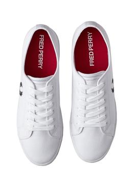 Zapatillas Fred Perry Kingston Twill Blanco Hombre