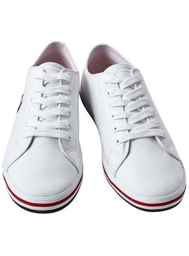 Zapatillas Fred Perry Kingston Twill Blanco Hombre