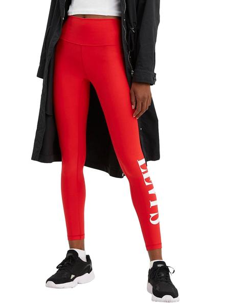 Legging Logo Rojo Mujer