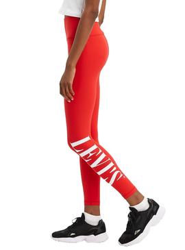 Legging Levis Logo Rojo Para Mujer