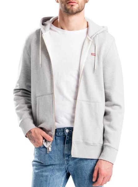 Sudadera ZIPUP Gris Hombre