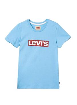 Camiseta Levis Azul Niño