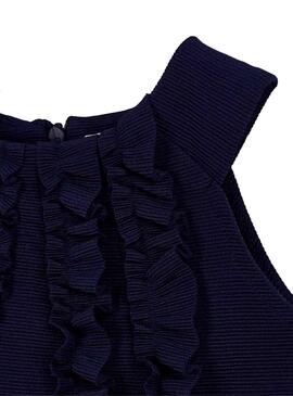 Vestido punto otoman Marino