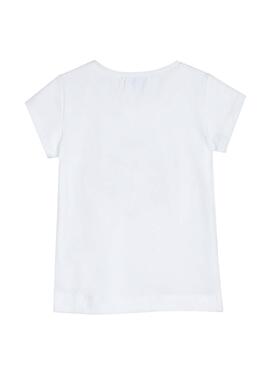 Camiseta Mayoral Sunshine Blanco Para Niña
